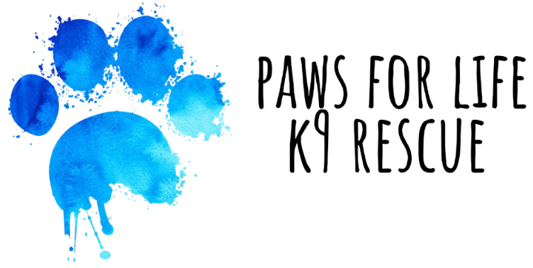 Paws For Life K9 Rescue logo
